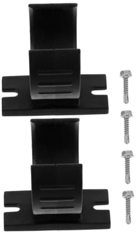 VALICLUD 2 pezzi Kit Supporto Spina Rimorchio Pin e Pin Staffa Fissa in Plastica Resistente per Connettori Traino Camper Accessori Traino Stabile e Facile da Installare