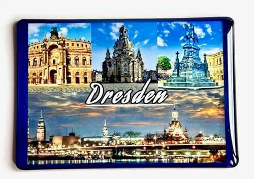 Dresden - Dresden Kühlschrankmagnet , Dresden Germany fridge magnet, Dresden Reiseandenken- Deutschland Souvenir, Dresden Souvenir 271101