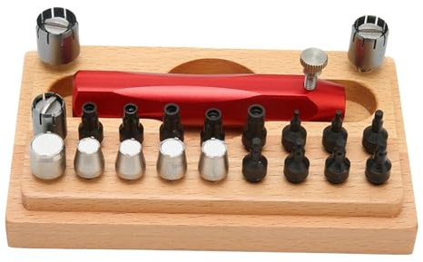 AMSLSIU Strumento per tubi in acciaio inossidabile con impugnatura ergonomica per orologi che garantisce precisione e durata nelle riparazioni. Utilizzato per riparare e regolare