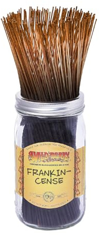 Wild Berry Incense Sticks - Frankincense - Exotic Tunisian Scent with Woody Spice - Hand Dipped in The USA (100 Count)