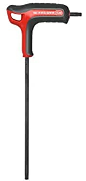 Facom Clé Torx emmanchée, Rouge/Noir, T8