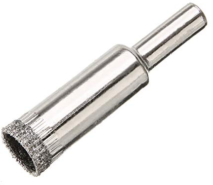 TOOLSTAR Lot de 2 scies-cloches diamantées - 26 mm - Pour carrelage en marbre et verre