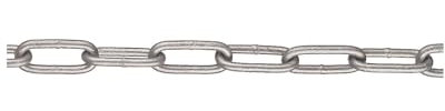 gaerner | Stahl-Gliederkette | Gliederstärke 6 mm | Länge 30 m | feuerverzinkt