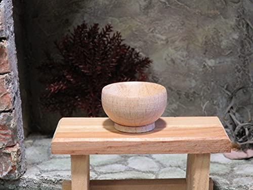 mitienda mit Liebe gemacht Accessori per presepe in legno naturale, 3 cm