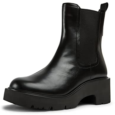Camper Femme Milah K400575 Bottine Chelsea Noir 001, 37 (EU)