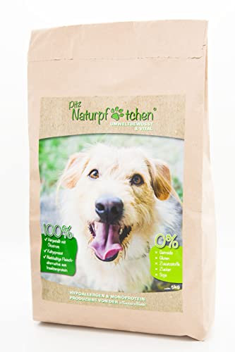 Naturpfötchen mit Insektenproteinen - Umweltbewusst und Vital - 100% Kaltgepresst - Premium Trockenfutter (1x5kg)