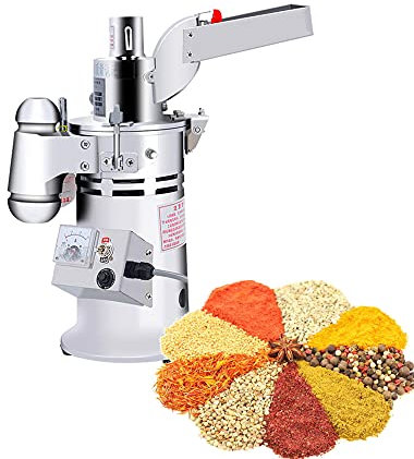 Générique Rectifieuse de Grains de broyeur Multifonctionnel Automatique Professionnel Commercial, Moulin à céréales, broyeur pour soja, Poivre, Herbe, épice, café