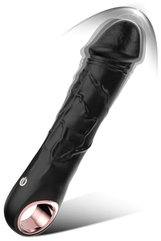 G Spot Dildo Realistic Vibrator, BGGOOD Adult Female Sex Toys with 10 Vibrations for Women, Silicone Dildos Finger Vibrators for Multiple Stimulation, Clitoris Stimulator for Solo and Couples Pleasure