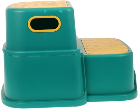 Toyvian 2stücke Kindertritthocker Stufig Für Kleinkinder Trainingstritthocker Mit Rutschfester Oberfläche Badezimmertritthocker Aus Hochwertigem Kunststoff Vielseitig Einsetzbar Als Kleine