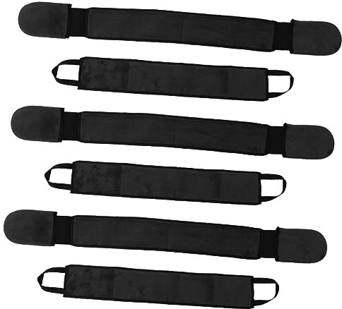 minkissy 6pezzi Applicatore Lozione Abbronzante Per Schiena Materiale Flock Maniglie Facili Da Impugnare Per Autoabbronzanti e Lozioni Per Corpo