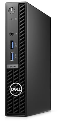 dell OptiPlex 7010 Intel Core i5 i5-12500T 8 GB DDR4-SDRAM 512 GB SSD Windows 11 Pro MFF Mini PC Black