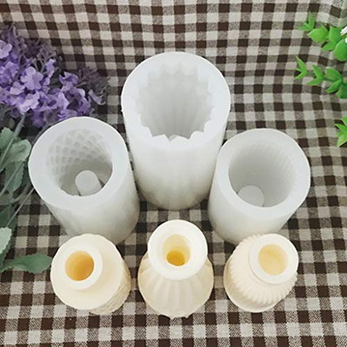 3D-Mini-Vase, Silikonform, Gips, Ton, Kristall, Epoxidharz, Gips, DIY, Basteln, Kerzenherstellung, Zubehör, große Kugel-Silikonform