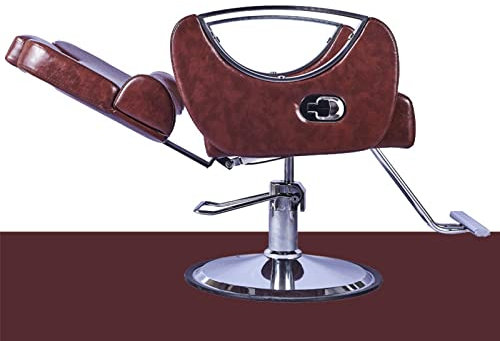 YDkjwjw Hydraulischer Friseurstuhl, drehbar, Pu-Leder, liegend, Friseur-Hebestuhl, professionelle Salon-Styling-Stühle, Beauty-Spas, Tattoo-Stuhl