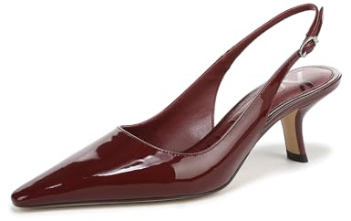 Sam Edelman Women's Bianka Sling Pump French Merlot Patent