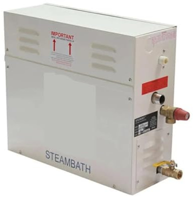 JHXHFJXZ Dampfdusche-Generator-Set, Sauna, Bad, Dampfmaschine mit digitaler Steuerung, automatischer Entleerung for den kommerziellen Heimgebrauch Mit Wassermangel- und Überhitzungsschutz(6000W)