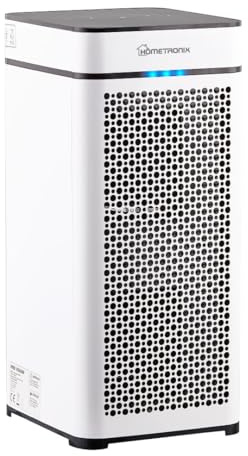 HomeTronix Air Purifier for 2000 sq ft Home – Advanced 4-Stage Filtration with Pet Dander Filter, 99.97% Pollen Odour Particle Capture, 360m³/h CADR, 4 Fan Speeds, Air Quality Indicator (Not AC)