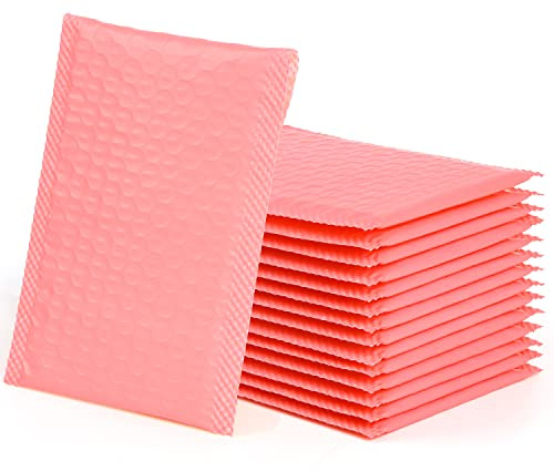VEYLIN Polymailer Bags for Shipping, 13x18cm Poly Padded Envelopes for Mailing, Waterproof and Tear-Proof Polymailer Bags Postal Bags for Shipping, 16 Pack