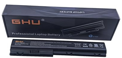 GHU New Battery Replacement for 480385-001 486766-001 HSTNN-OB75 Compatible Wit HP Pavilion Laptop and Notebook 464058-251 464059-121 464059-141 516355-001 516916-001 GA08 HSTNN-C50C HSTNN-DB74
