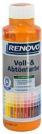 Voll- und Abtoenfarbe Farbe 500 mlGelborange 2000Renovo