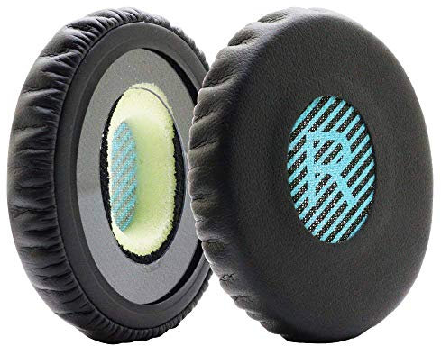 MMOBIEL Ear Pads Replacement for Bose Soundlink On-Ear 2 (OE2) / On-Ear2i (OE2i) SoundTrue On-Ear 2 / On-Ear2i Headphone Mesh Fabric and Protein PU Ear Pad Cushions - Earpads Replacement – Blue