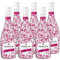 Söhnlein Brillant Pink Ice (6 x 0,75 l) halbtrockener, prickelnder Genuss mit fruchtigen Aromen der Moscato-Traube nach Noten von Akazienhonig und Weißdorn; feinperlig; Halbtrocken; ideal auf Eis