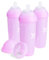 Herobility Lot de 3 biberons anti-colique, 340 ml, violet