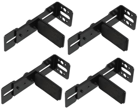 DIYEAH Support De Carte Graphique Vertical en Métal 4 Pièces pour Boîtier Pc