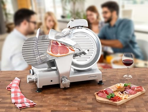 Casselin - Trancheuse à jambon Ø 250 mm familiale, Acier Inoxydable