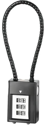 Cadenas à combinaison avec mot de passe pour casque de moto, câble antivol pour casques de vélo, sacs à dos, bagages de sécurité