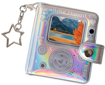 Schlüsselanhänger Fotoalbum Süßer Retro Doppelseitiger Tragbarer | Kinder Fotoalbum Für , Kinder, Weihnachten, Urlaub Und Erinnerungen