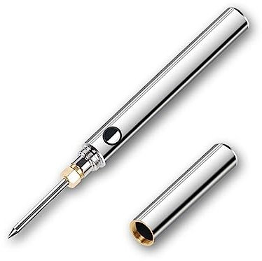 Soldador,Kit de soldador eléctrico,Mini pluma de soldadura pequeña,Soldador eléctrico Batería de litio Calor interno Radio portátil Herramientas de soldador,Aparatos USB