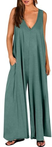 Cocila Today's Deals of The Day Patchwork Dungarees Women UK Petite Jumpsuits for Women UK Work Out Sets Women Black Romper for Women Womens Trouser Suits UK Under 5 Pounds Clearance