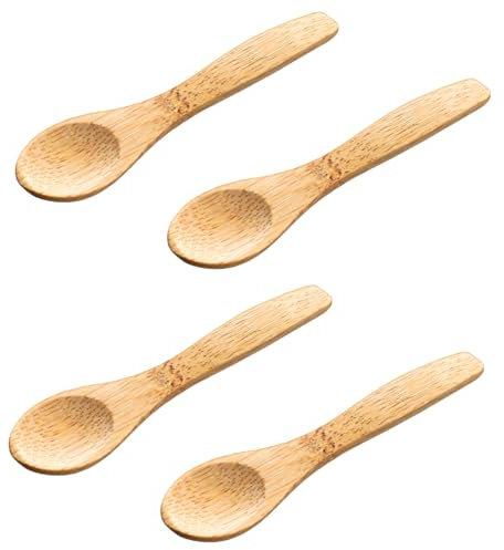 Cucchiaino in legno, piccolo cucchiaino, mini cucchiaio, cucchiaio per spezie, cucchiaio in legno, cucchiaino da caffè in legno, cucchiaino da tè in legno per cioccolato, per bicchieri di zucchero