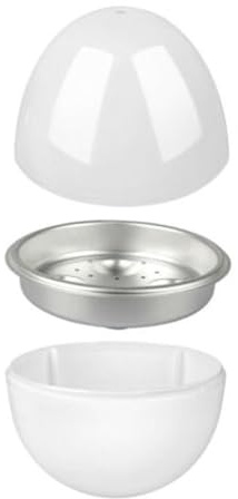 Microondas Huevo Vapor - 4 Capacidad Huevos Cooker Poacher Caldera | Máquina de desayuno en forma portátil Gadget de cocina multifuncional hogar huevo caldera fideos vapor ayudante para una salud