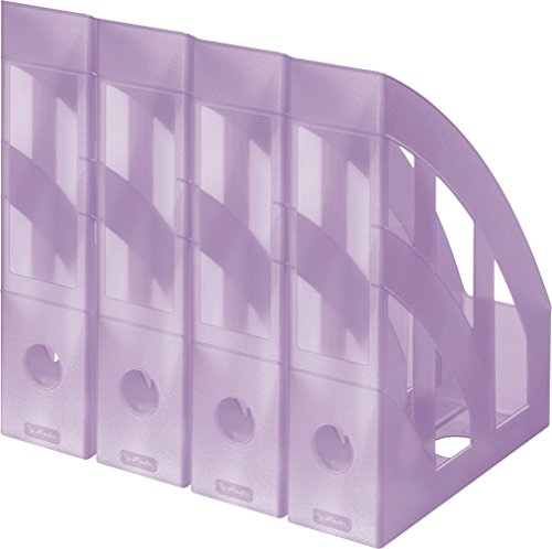 Herlitz Stehsammler A4 classic Pastell (4er Set in flieder)