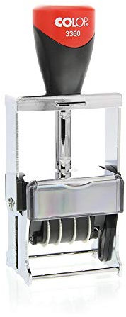 Datumstempel Colop Expert Line 3360 custom (45x30 mm - 5 Zeilen) mit individueller Textplatte
