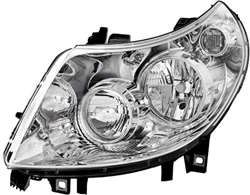 Diederichs Scheinwerfer links Ducato/Boxer/Jumper 06-10 H1+H7, Halogen, Weiß (Lens), Silber (Housing), Für Rechtsverkehr, E-Typ-geprüft, Fiat Ducato, Peugeot Boxer, Citroën Jumper, Van, Scheinwerfer