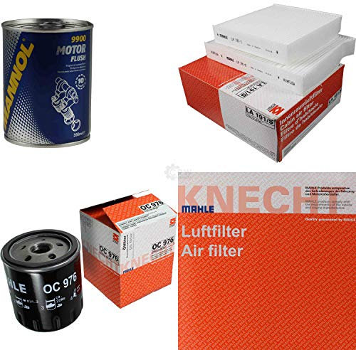 MAHLE/KNECHT Inspektionspaket Filter Set SCT Motor Flush Motorspülung 11604870