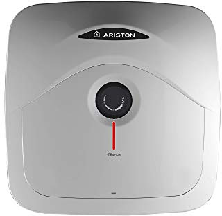 Ariston Andris R, Undersink Electric Water Heater, 3kW, Control Unit, B Class ErP Rating, Economy E Setting, Manufactured to be Installed in UK - 3100832, Black, 10 Litre