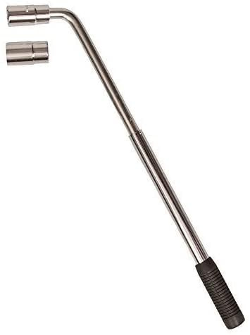 Generico Chiave Telescopica per Dadi Ruota 17 19 21 23mm Chiave a pipa Smonta gomme Auto Leva bulloni ruote - GE24153