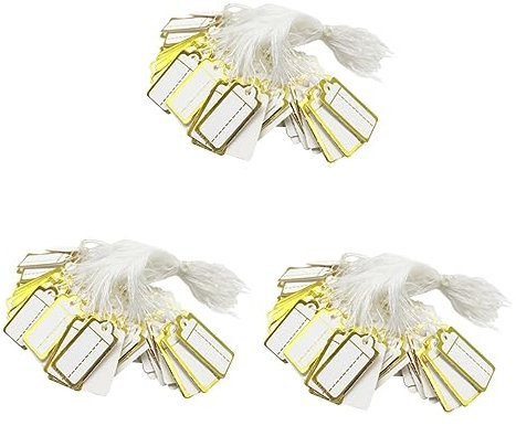 Operitacx 1500stücke Preisetiketten Für Schmuck Hängeetiketten Aus Papier Für Dekoration Und Verkaufsförderung Für Ohrringe Armbänder Ringe Und Mehr