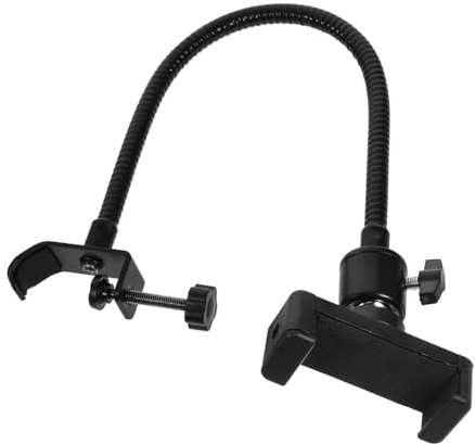 ifundom Support De Microphone à Pince Pour Téléphone Portable Pince Pour Pied De Micro Support De Téléphone Pied De Micro Rotatif Clip De Tête De Guitare Instrument Abdos