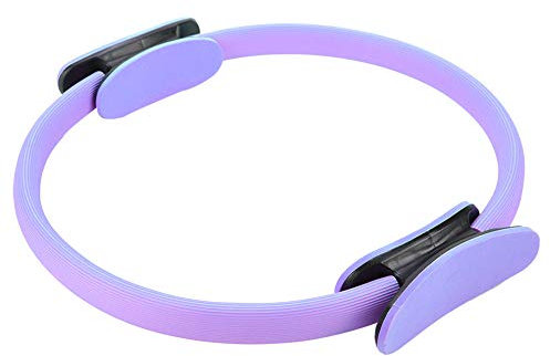 ZenithAur Pilates-Ring für Fitnesstraining, 4 Farben erhältlich, ideal für Ganzkörpertraining, Oberschenkelstraffung und -formung (Lila)