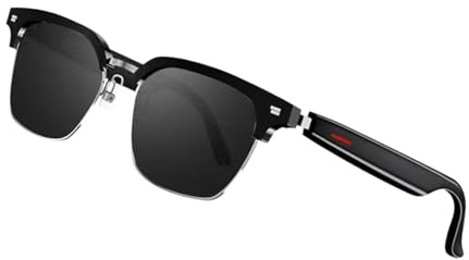 Lunettes Intelligentes Audio Sans Fil Avec Haut-parleur Intégré - Pour Hommes et Femmes, Contrôle Du Volume Réglable, Design Élégant et Confortable