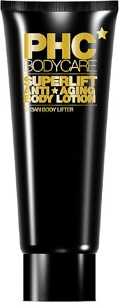 PHC Skincare Superlift Anti-Aging Body Lotion 200ml – Körperlotion mit Glaucine, Ceramiden & Vitamin E – pflegende Body Lotion für glatter wirkende Haut – vegane Körperpflege & Made in Germany