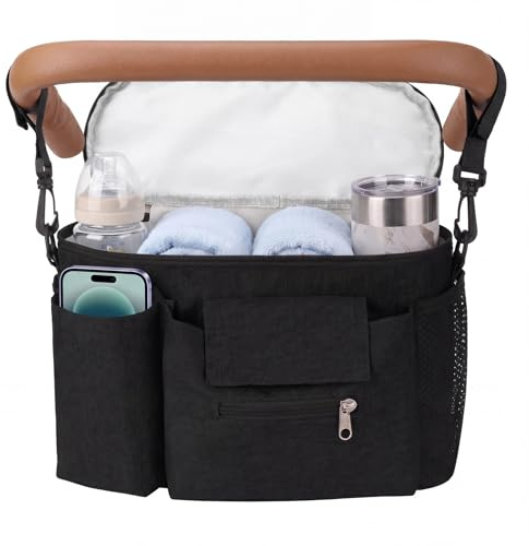 Organizador para cochecito de bebé, organizador universal para cochecito