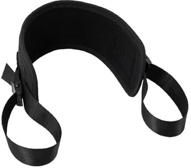 KQFCAZRE Cintura per Manubri, Fascia per Glutei Regolabile, Portatile, Cintura per Fianchi, Profonda