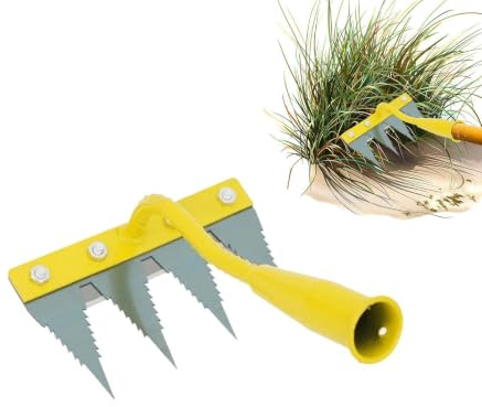Rastrello per Diserbo da Giardino Rastrello livellatore per lavori pesanti | Attrezzo per estirpare l' per Giardino, Prato, Cortile, Aiuola, Serra, Vivaio, Frutteto, Azienda Agricola, Esterno