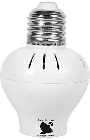 E27 Mikrowellen- PIR-Bewegungsmelder LED Leuchtmittel Schalter Sockel Lampenfassung AC 100–240 V