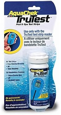 Interline AquaChek TruTest Teststreifen 50 Stück PH Chlor für digitales Aquacheck Trutest Messgerät 2606